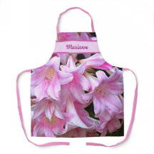 Belladonna Amaryllis Lilies de color rosa con nomb