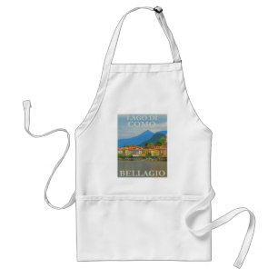 Delantal Bellagio Italia Poster Apron