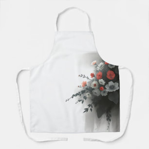 Delantal Belleza eterna: flores en pleno 🌸 ✨
