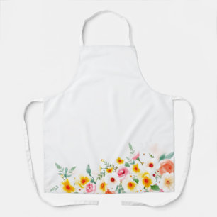 Delantal Belleza eterna: flores en pleno 🌸 ✨