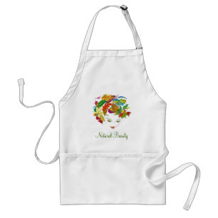 Delantal Belleza natural ~ Cocina Apron / barbacoa