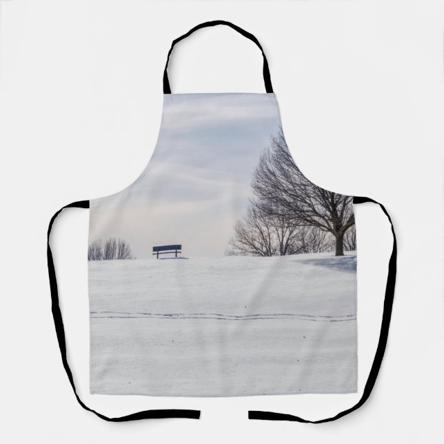 Delantal Bench On Snow CoverHill (Anverso)