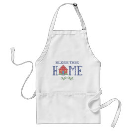 Delantal Bendiciones Este Hogar Apron