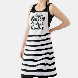 Delantal Bendito con los nietos