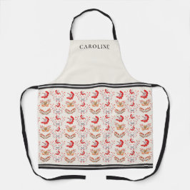 Delantal Berries y caídas botánicas dejan Personalizado de