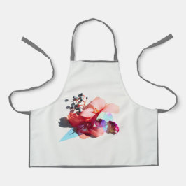 Delantal Berry Blossom Fusion Artistic All-Over Print