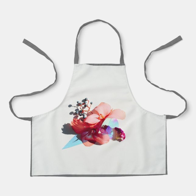 Delantal Berry Blossom Fusion Artistic All-Over Print (Anverso)