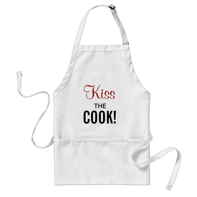 Delantal ¡Besa al Cocinero! (Frente)