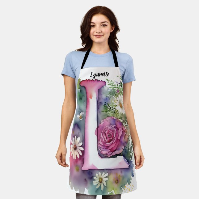 Delantal Besa El Monograma De Cocina Cocina Cocina Cocina D (Gastado)