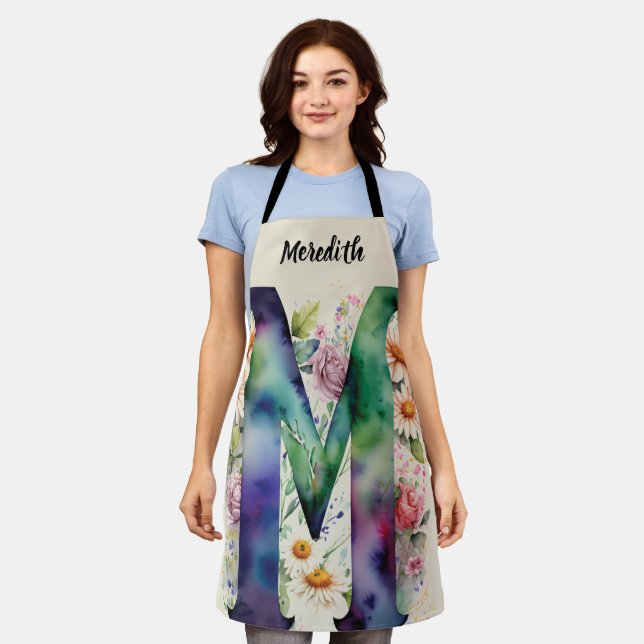 Delantal Besa El Monograma De Cocina Cocina Cocina Cocina D (Gastado)