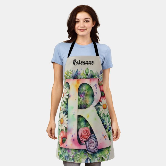 Delantal Besa El Monograma De Cocina Cocina Cocina Cocina D (Gastado)