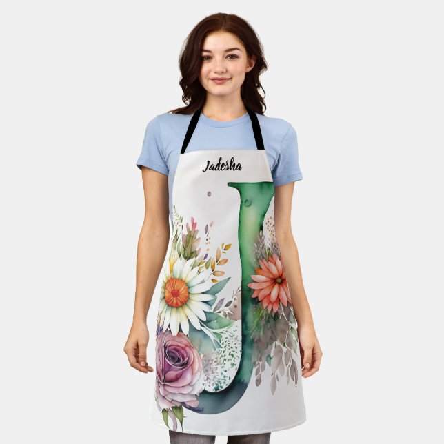 Delantal Besa El Monograma De Cocina Cocina Cocina Cocina D (Gastado)