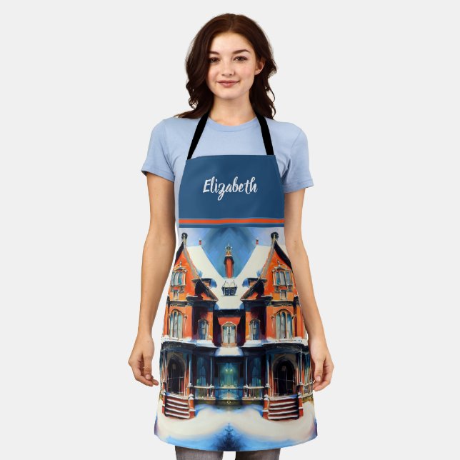 Delantal Besa La Cocina De Cocina Cocina Cocina De Cocina D (Gastado)