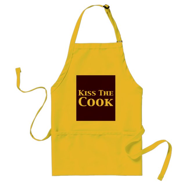 Delantal Bese los regalos del cocinero (Frente)