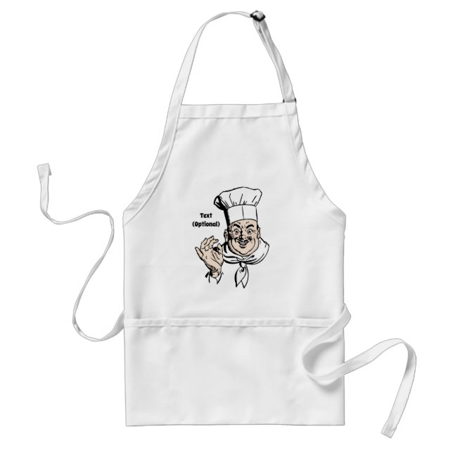 Delantal Beso de Chef Culinario  (Frente)