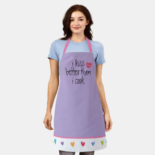 Delantal Beso mejor que cocinar Apron