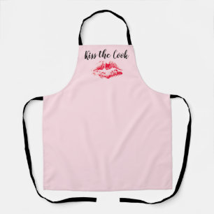 Delantal Beso rosa de Rubor La Cocina De San Valentín De C