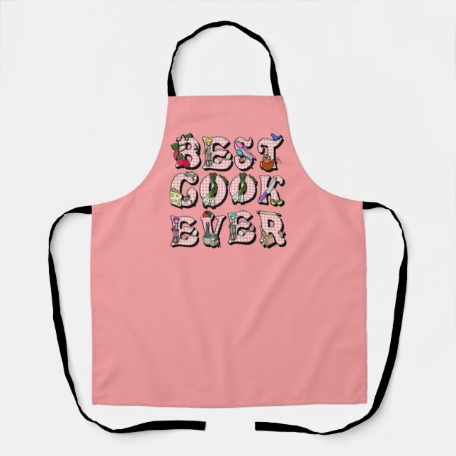 Delantal best cook ever (Anverso)