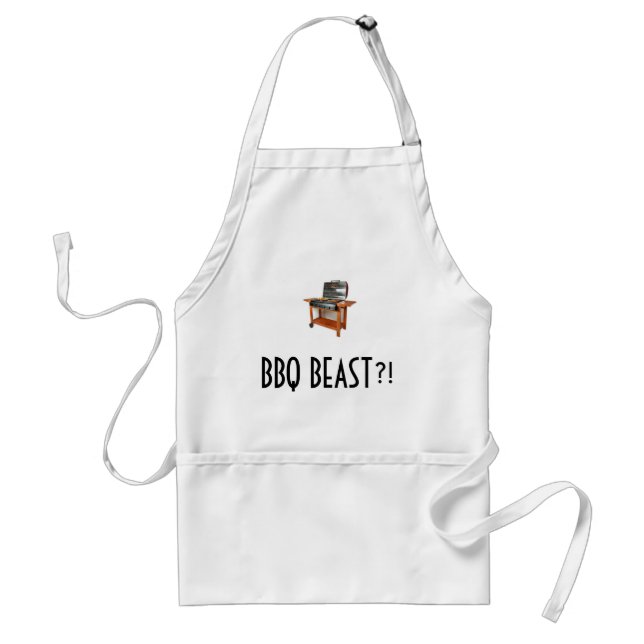 Delantal Bestia del Bbq (Frente)