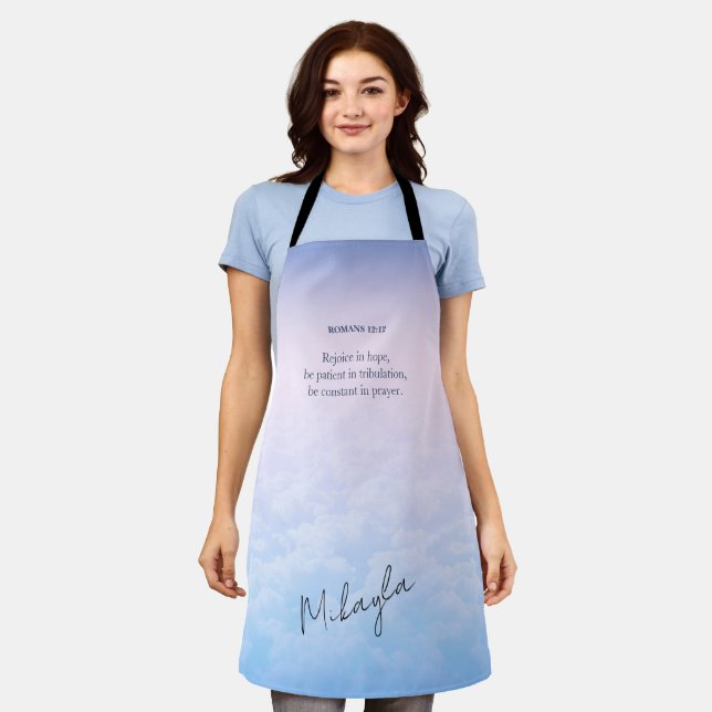 Delantal Biblia Verse Apron (Gastado)