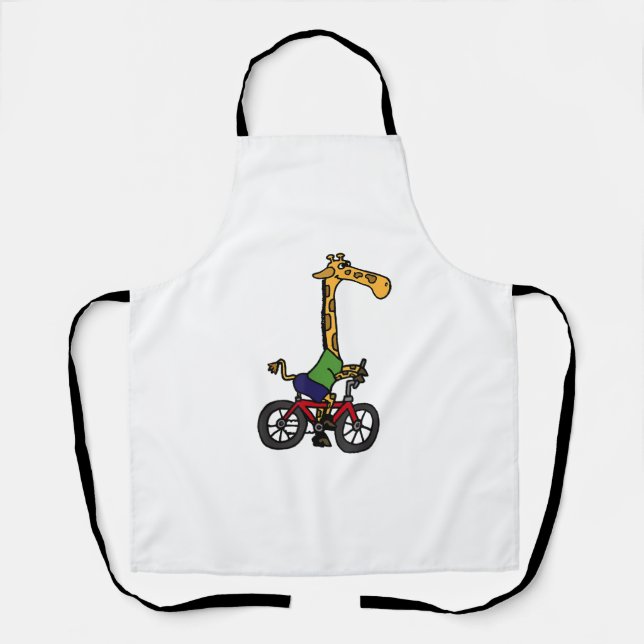 Delantal Bicicleta Guay Giraffe Riding (Anverso)