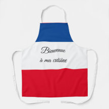 Bienvenida a mamá cocina Todo-sobre Imprimir Apron