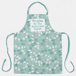 Delantal Bienvenido a tu cabina donde vagan cosas salvajes