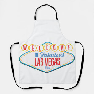 Delantal Bienvenidos a Fabulous las vegas