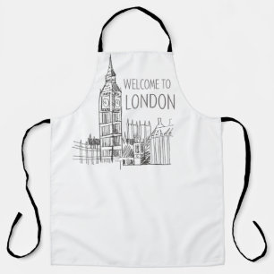DELANTAL BIENVENIDOS A LONDRES