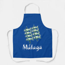 Delantal Bienvenidos a Málaga 8: El Espeto