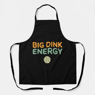 Delantal Big Dink Energy Pickleball Funny Pickle Ball Lover