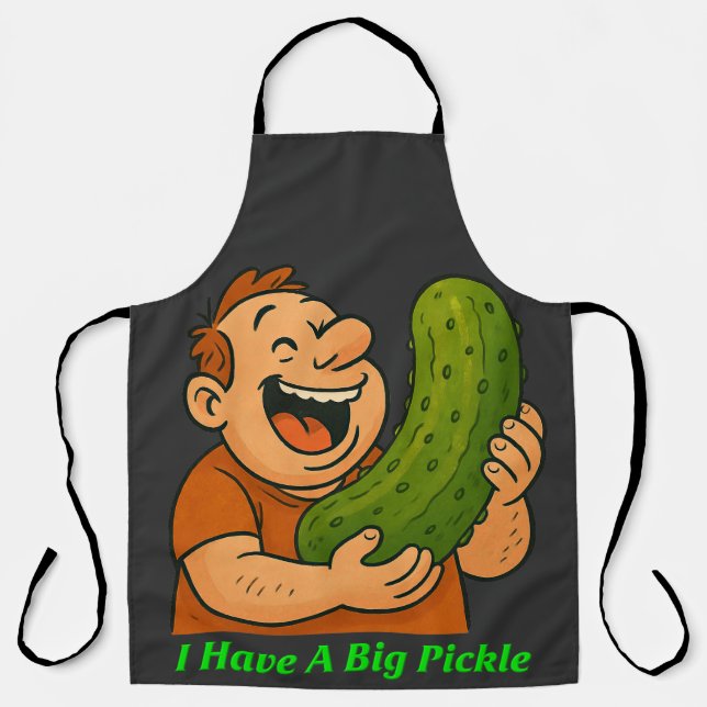 Delantal Big Pickle Apron (Anverso)