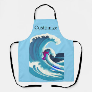Delantal Big Wave Surfer Thunder_Cove