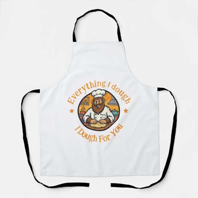 Delantal Bigfoot Baker Todo Lo Que Amaso (Anverso)