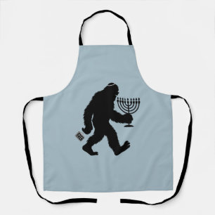Delantal Bigfoot judío humor Hanukkah Chanukah divertido 