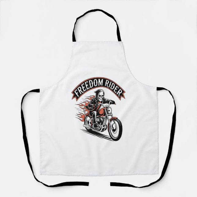 Delantal Biker de FreeDom Rider (Anverso)