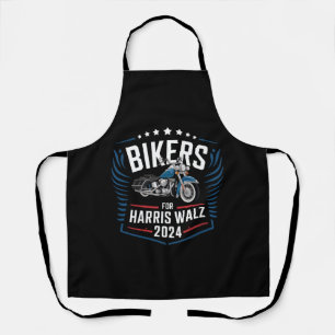 Delantal Bikers Para Harris Walz 2024 Harris Waltz 2024
