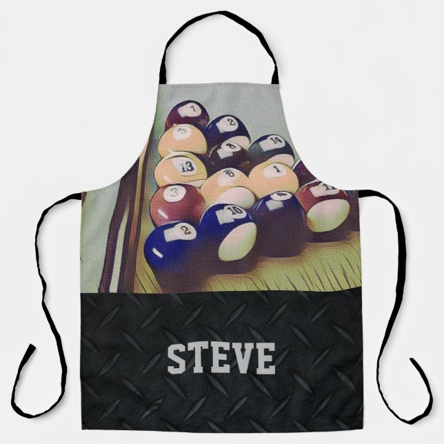 Delantal Billetes manipulados llaman hobby deportivo mascul (Anverso)