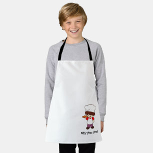 Delantal Billy el Chef para niños con impresión de
