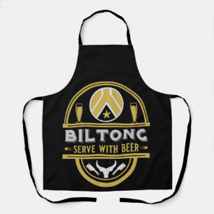 Delantal Biltong Y Cerveza