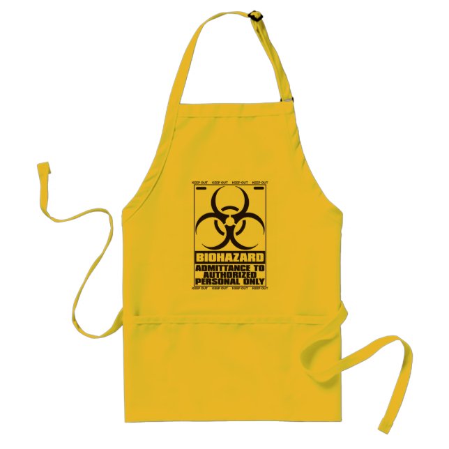 DELANTAL  BIOHAZARD (Frente)