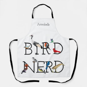 Delantal Bird Nerd Assortment Three