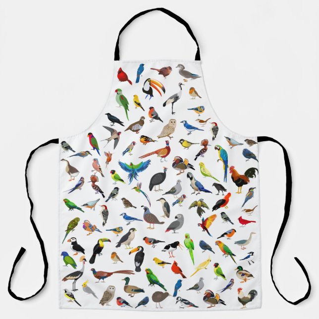 Delantal Bird Nerd Assortment Two Apron (Anverso)