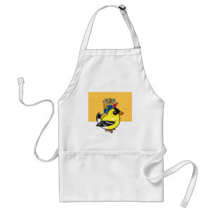 Delantal Birdorable estatal de Nueva Jersey