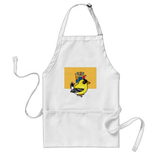 Delantal Birdorable estatal de Nueva Jersey