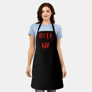 Delantal Bite Me Funny
