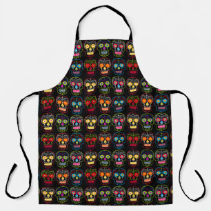 Delantal Black Sugar Skulls