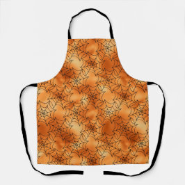 Delantal Black Web Halloween Apron