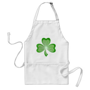 Delantal Blanco de manzana de Shamrock