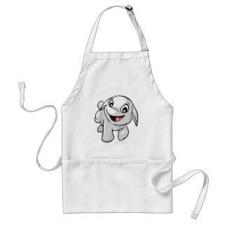 Delantal Blanco de Poogle